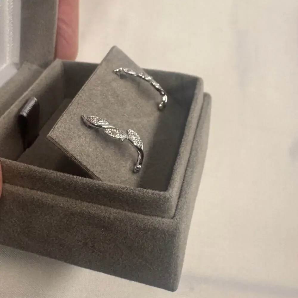 Avon Sterling Silver Diamond Accent Earrings‎ NIB, Mother's Day, Graduation